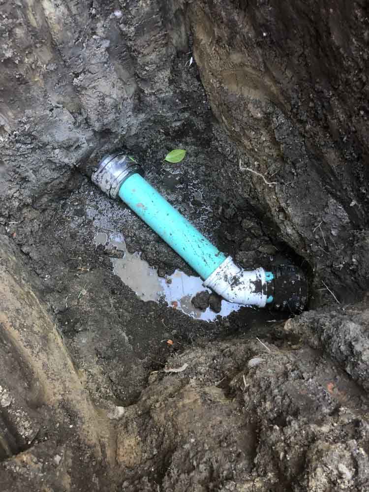 sewer line repair in shoreline