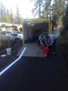 water heater overflow pipe installation