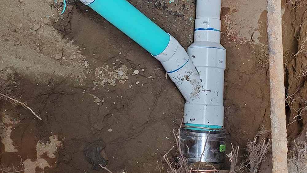 new trenchless-repaired pipe Edmonds, WA