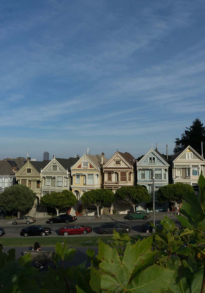 residential block with old homes Shoreline, WA