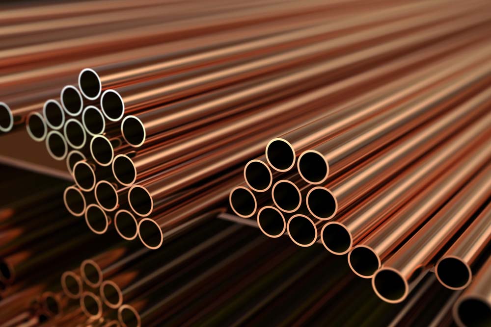 copper pipes