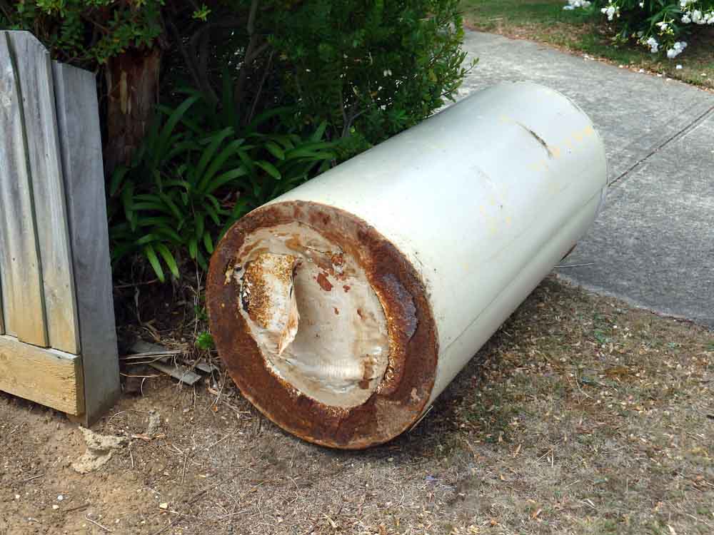 old water heater