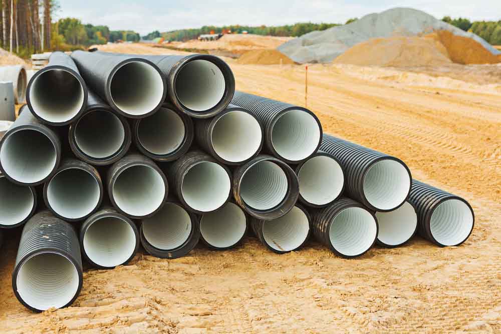 big sewer pipes