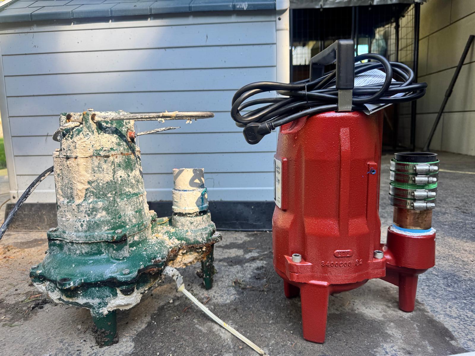 sump pump 2 sump pump 2